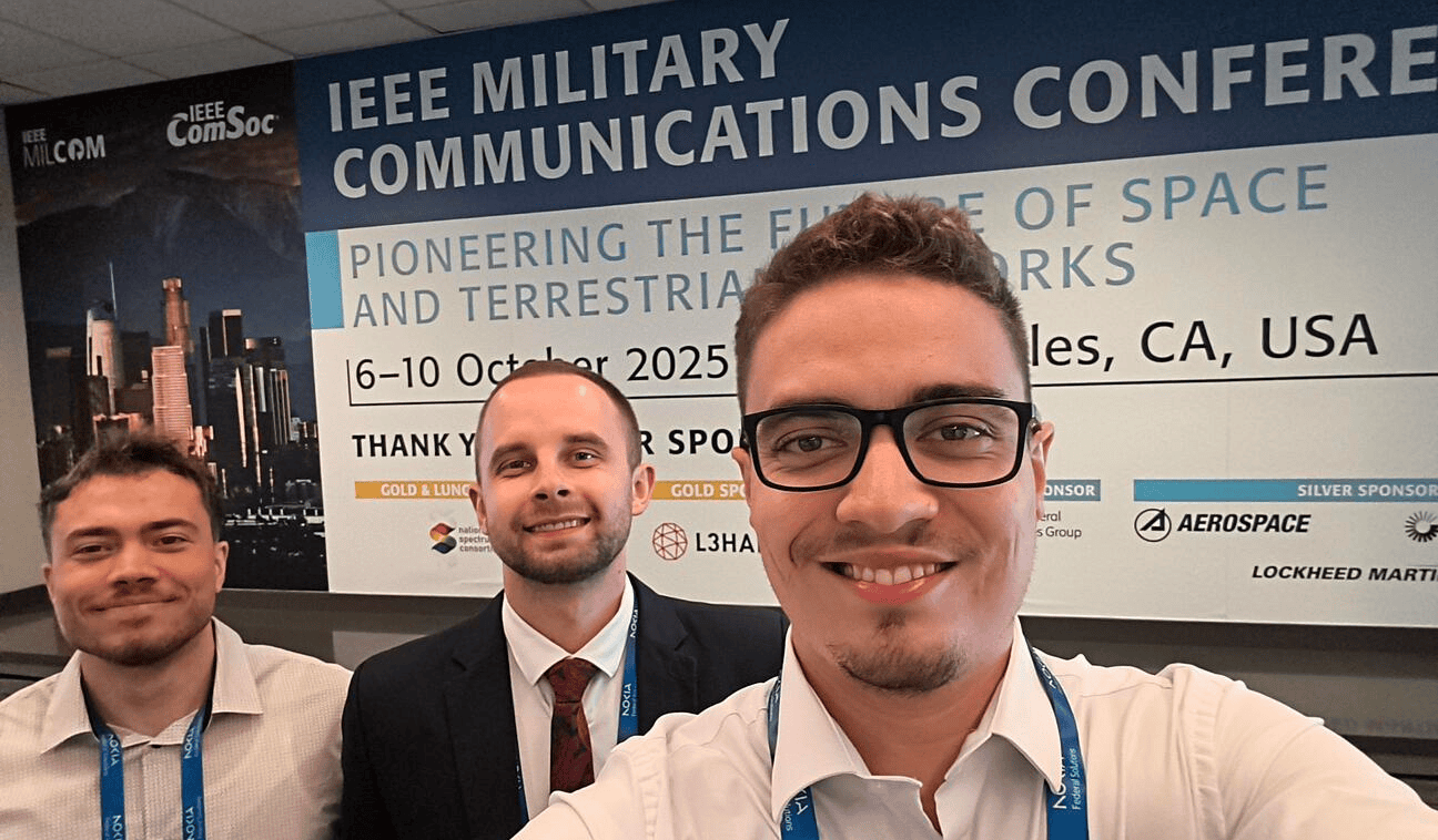 IISLab members at MILCOM 2025, Los Angeles, USA feature image